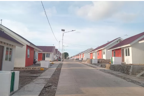 125 unit bencana seroja kampung baru Desa Lamagute