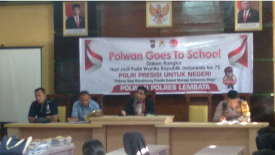 Arahan Kepala SMAN I Nubatukan Aloysius Aba,S.Pd