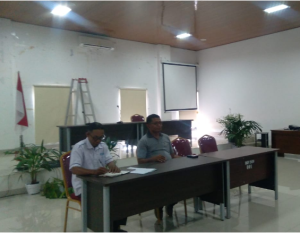 Kepala Dinas Kearsipan dan Perpustakaan Kab. Lembata Anselmus Asan Ola,AP.M.SI