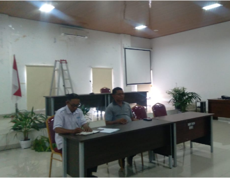 Kepala Dinas Kearsipan dan Perpustakaan Kab. Lembata Anselmus Asan Ola,AP.M.SI