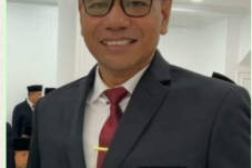 Ketua Komisi Pemilihan Umum Kabupaten Lembata, Hermanus Haron Tadon, S.Sos