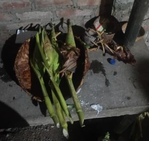 Menjujung tinggi manusia hidup dari jagung dan ikan menjadi satu sumber hidup dari Tuhan yang empunya miliki