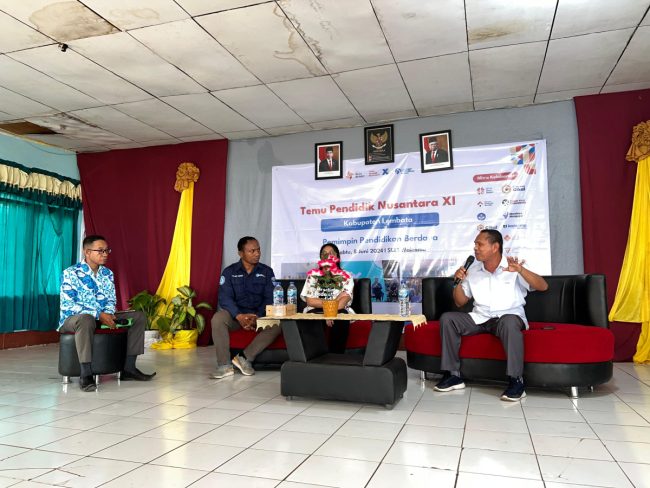 Tamu Pendidik Nusantar Lembata siap hadir memberi kata kunci